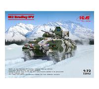 M2 Bradley, US Infantry Fighting Vehicle - ICM 72912 skala 1/72