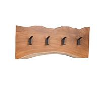 M2 Kollektion Alaska 2, bois, marron, noir, 60 x 25 x 7 cm