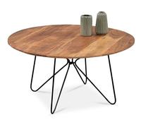 M2 Kollektion Faber 2 Table Basse, Bois, Acacia, H=46cm D=90cm
