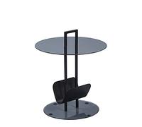 M2 Kollektion Hanko, Verre, Noir, diamètre = 50 cm, Hauteur = 59 cm.