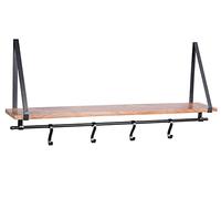 M2 Kollektion Missouri, Bois Métal, Marron/Noir, 91,5x46x17cm