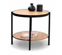 M2 Kollektion Table d'appoint Pina 1", H = 45 cm D = 52 cm