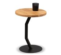M2 Kollektion Tim 1 Table d'appoint, Bois, Marron, D=35cm, H=45cm