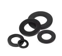 M2 M2.5 M3 M4 M5 M6 M8 M10 M12 M14 M16 M18-M45 acier au carbone 8.8 noir rondelle plate rondelle plate joint central joint annulaire(M10x20x2 x20pcs)