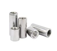 M2 M3 M4 M5 M6 M8 M10 M12 304 en acier inoxydable, couplage de Joint de colonne, écrou rond, entretoise(M10 1PC)