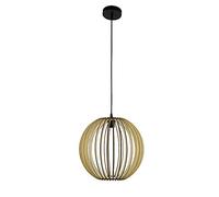M2 OUTLET MOOD 20.7036.01 Suspension Ø 35 cm 1 ampoule E27 bois pour spot LED halogène normal
