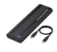 M2 SSD Case NVME SATA Dual Protocol M.2 Vers USB Type C 3.1 Adaptateur SSD pour NVME PCIE NGFF SATA SSD Disk Box(B)