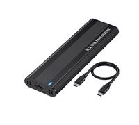 M2 Ssd Case Nvme Sata Dual Protocol M.2 Vers Usb Type C 3.1 Adaptateur Ssd Pour Nvme Pcie Ngff Sata Ssd Disk Box(B)