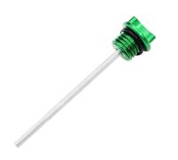 M20 Aluminium Huile Plonge de jauge Pobine de jauge pour moteurs MOTEUR MOTEURS UNIVERSELS PIÈCES DE MOTOCROSS COMPATIBLES AVEC JOUR DES MODÈLES(Green)