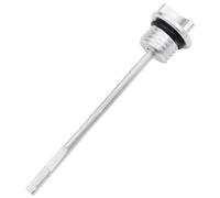 M20 Aluminium Huile Plonge de jauge Pobine de jauge pour moteurs MOTEUR MOTEURS UNIVERSELS PIÈCES DE MOTOCROSS COMPATIBLES AVEC JOUR DES MODÈLES(Silver)