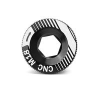 M20 Bicycle Crank Arm Fixing Bolts - Aluminum Alloy Treated Bracket Cap, Precision Crankset Screw Replacement, Cycling Hardware | Road Mountain Bike M18 M19 Compatibility Repair Upgrade