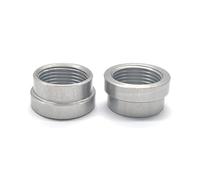 M20 x 1.5 Stainless Steel 304 Female Threaded Stepped Weld Bung Metric Mounting Boss Fitting YZWRWRMKTB