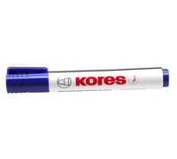 [M20833-12] Kores Lot de 12 Marqueurs pour tableau blanc Pointe ogive 3mm Bleu