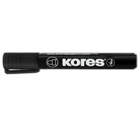 [M20930-12] Kores Lot de 12 Marqueurs Permanent K MARKER Pointe Ogive 3mm Noir