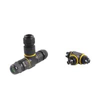 M20T IP68 Connector 2/3/4/5/6 Pin Electrical Terminal Adapter Wire Connector Screw Pin LED Light Sealed Junction Box NWPNLXEA(M20T 3P 5-9mm)