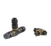 M20T IP68 Connector 2/3/4/5/6 Pin Electrical Terminal Adapter Wire Connector Screw Pin LED Light Sealed Junction Box NWPNLXEA(M20T 4P 9-12mm)