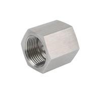 M20x1.5-M20x1.5 Metric Female Thread 304 Stainless Steel Pipe Fitting Equal Connector High Pressure