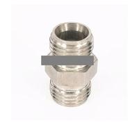 M20x1.5mm Metric Male to M20x1.5mm Metric Male Threaded 304 Stainless Steel Pipe Fitting Connector Max Pressure 2.5 Mpa