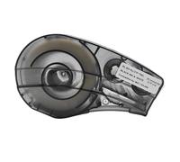 M21-750-499 19,1 mmx4,9m 0,75x16 Noir sur étiquettes en Nylon Blanches compatibles avec Brady M210 M211 M210 Lab avec Puce(6 PCS)