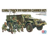 M21 U.S. HALF TRACK 81mm MORTAR CARRIER - TAMIYA 1/35 PLASTIC KIT