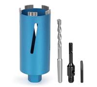 M22 Couronne de forage diamantée pour carotteuse avec turbo, SDS-Plus, Ø 82 mm, longueur totale 200 mm, foret à sec humide