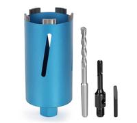 M22 Couronne de Forage Diamantée Pour Carotteuse Avec Turbo, SDS-Plus, Ø 92 mm, Longueur 200 mm, Foret à Sec Humide