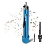 M22 - Diamètre : 26 mm - Longueur totale : 200 mm - Couronne de forage diamantée avec adaptateur SDS Plus (110 mm) - Foret sec et humide - Couronne de carottage turbo - Pour béton, maçonnerie