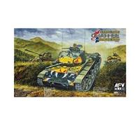 AFV Club - Maquette de char léger U.S. M24 Chaffee - Guerre de Corée - 1:35