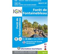 IGN M2417OT Mini Forêt de Fontainebleau