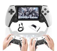 M25 Console de Jeu Portable,20271+ Jeux,20+ Émulateurs,Système EmuELEC,Console de Jeu rétro avec Contrôleur sans Fil,Écran LCD IPS de 4,3″ Console de Jeux vidéo,30 Langues Console retrogaming (64G)