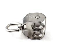 M25 Poulie double en acier inoxydable du bloc 304 de poulie paquet de 1 chargement:150KG
