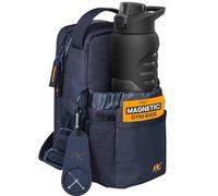 M2C® Magnetic Bottle Bag - Petite Pochette de Sport pour Homme et Femme avec aimants puissants, Porte-Bouteille d'eau et Support de téléphone, Clip pour clés et Grande Poche Principale