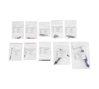 M3 1D-3D Kit de Réparation de Filetage, Filets Rapportés Kit Outils Combinés Insert de Filetage de Fil en Acier Inoxydable, Paquet de 50