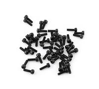 M3 Kit de Assortiment Vis Boulon Tête Cylindrique Six Pans Creux en Acier Allié M3 x 4-50mm(M3*10mm, Entièrement filetée-50pcs)