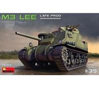 1:35 Miniart M3 Lee Late Prod. Kit MA35214 Modellino