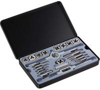 M3-M12 Tap and Dies 9 Thread Cuts,Tapping Machine,Tap Set,Silver