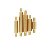 M3 M4 Hex laiton carte mère entretoise mâle à carte support goujon vis d'espacement Hexagonal PCB colonne pilier entretoises entretoises(40mm(3pcs))
