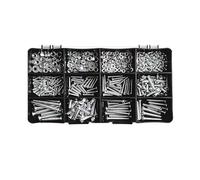 M3 M4 M5 M6 Cross Recessed Truss Head Self-tapping Screw Steel Phillips Pan Head Wood Screw NWPNLXEA(V SET,5 BOXES)