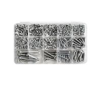 M3 M4 M5 M6 Cross Recessed Truss Head Self-tapping Screw Steel Phillips Pan Head Wood Screw NWPNLXEA(A SET,1 BOX)