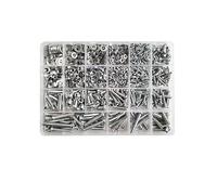 M3 M4 M5 M6 Cross Recessed Truss Head Self-tapping Screw Steel Phillips Pan Head Wood Screw NWPNLXEA(D SET,1 BOX)