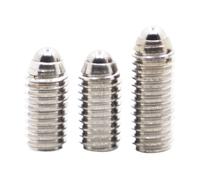 M3 M4 M5 M6 M8 M10 M12 304 acier inoxydable noir Grade 12.9 douille hexagonale Allen ressort boule plongeur Grub Point ensemble vis boulon(304 stainless steel,12MM_M5 5PCS)