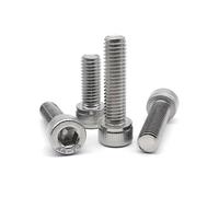 M3 M4 M5 M6 M8 M10 M12 DIN912 316 A4-70 en Acier Inoxydable Hexagonal À Tête Creuse Vis Boulon Allongé Long 6 À 150mm(14mm,10pcs M4)