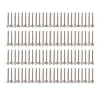 M3 Vis de tête de capuchon hexagonal boulons 304 Fastes A270 en acier inoxydable pour la construction industrielle des appareils électroménagers de bureau à domicile 6 mm à 30 mm (M3 * 25)