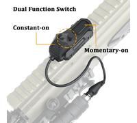 M300a Lampe De Poche Led Torche Tactique 600 Lumens,Lumière Scout Légère Pour Mlok Keymod 20mm Picatinny Rail System