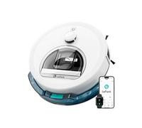 M330S Robot Aspirateur Laveur, Navigation LiDAR, Détection PSD, WiFi, Blanc