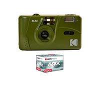 KODAK M35 - Appareil Photo Rechargeable 35mm, Objectif Grand Angle Fixe, Viseur optique , Flash Integre, Pile AAA Olive Green G