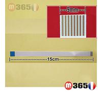 m365 Nappe Universel Standard 8 Pins (Opposée Face) - Câble de Charge USB - Compatible avec tous les appareils électroniques 8 Pins 0.9cm - Longueur 15cm, Largeur 0.9cm