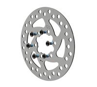 M365Lyon- Disque de Frein 120 mm, 6 Trous Compatible avec Trottinette électrique E-Flex Xerider Egret Ten Kukirin G2 Pro SXT Ultimate Lite Vsett 9 Vsett 9+, aprilia eSRZ