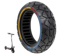 [M365Lyon] - Pneu Plein Anti-Crevaison 10x2.75 Pouces pour Trottinettes UrbanGlide E-CROSSE MAX 2x2, All Road 5, Speedway 5-Rockway - Crossover - Dualtron 3 - E-CROSSE Pro (1 Pneu Plein)