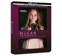 M3gan [4K Ultra HD + Blu-Ray-Version Non censurée-Boîtier SteelBook]